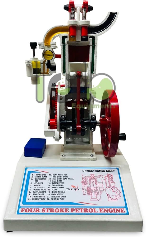 Petrol Engine Model Four Stroke